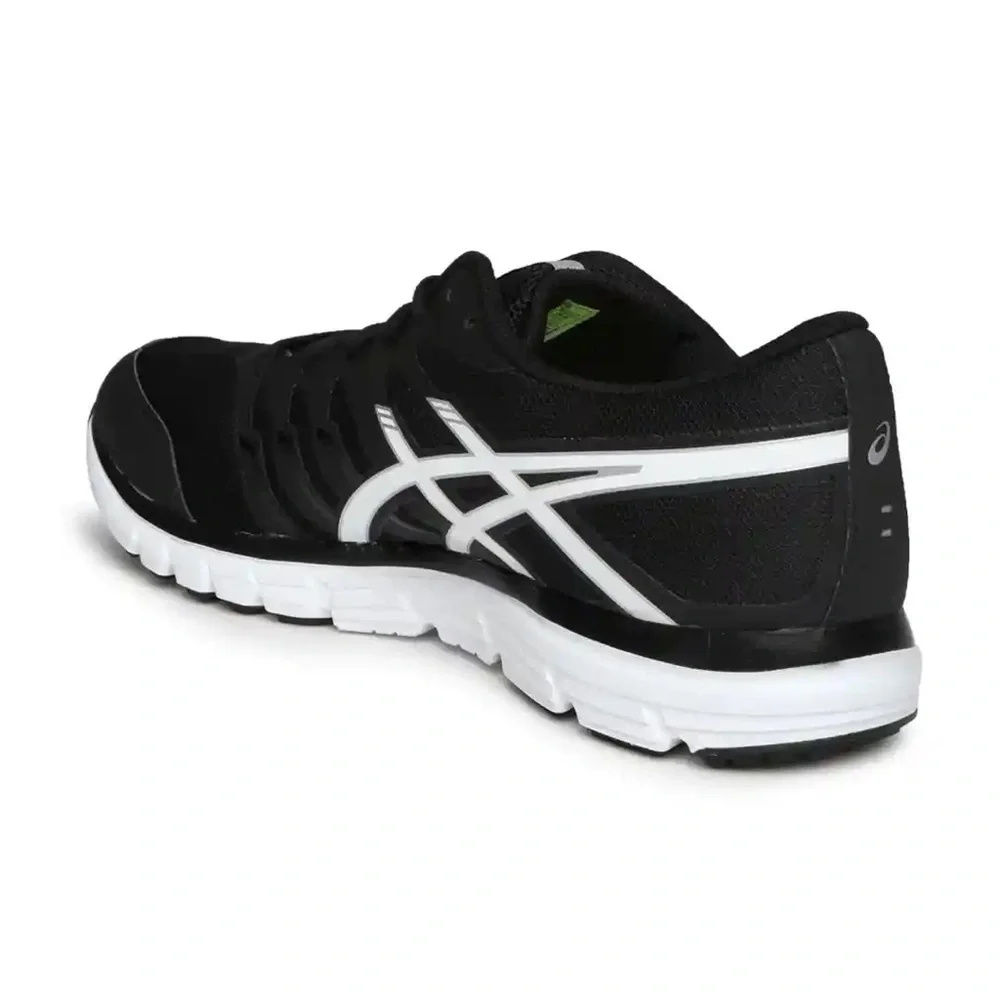 ASICS Gel-Zaraca 4 athletic running shoe in black and white 8.5 NWOT